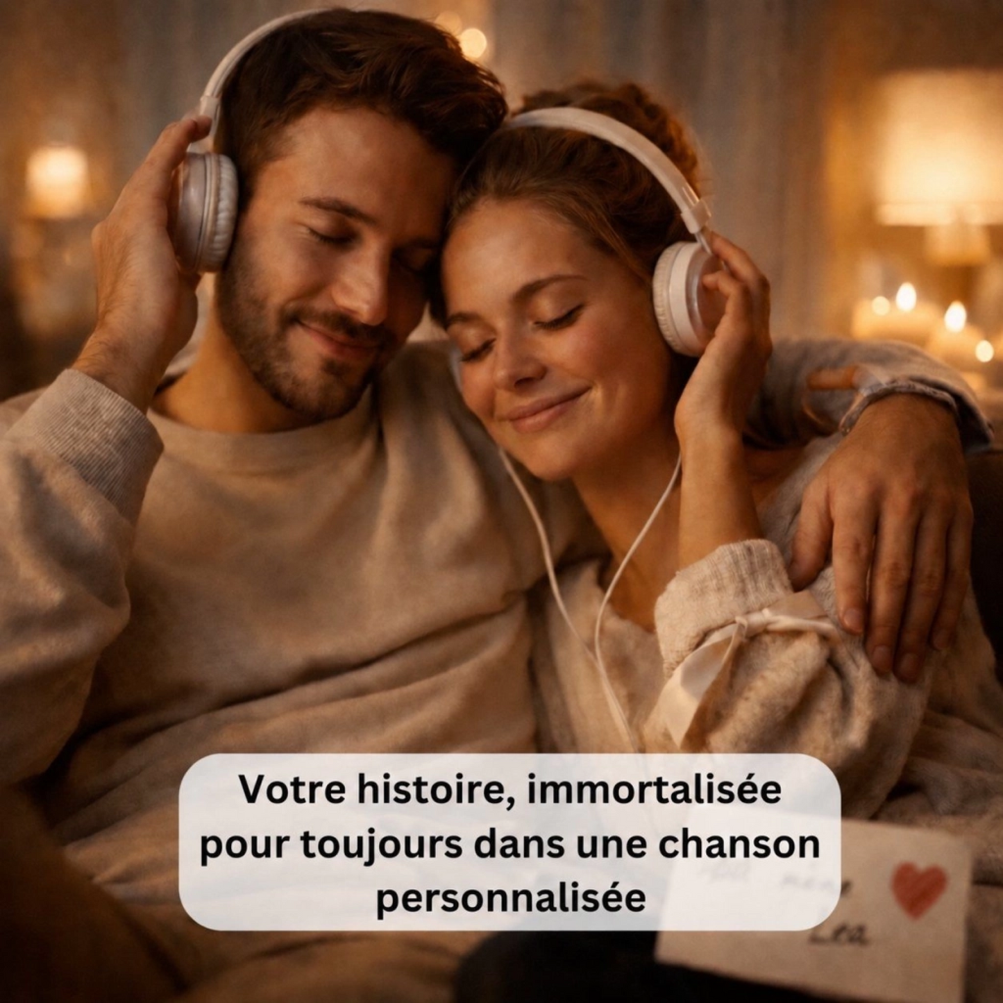 Chanson personnelle - Votre histoire comme une chanson unique