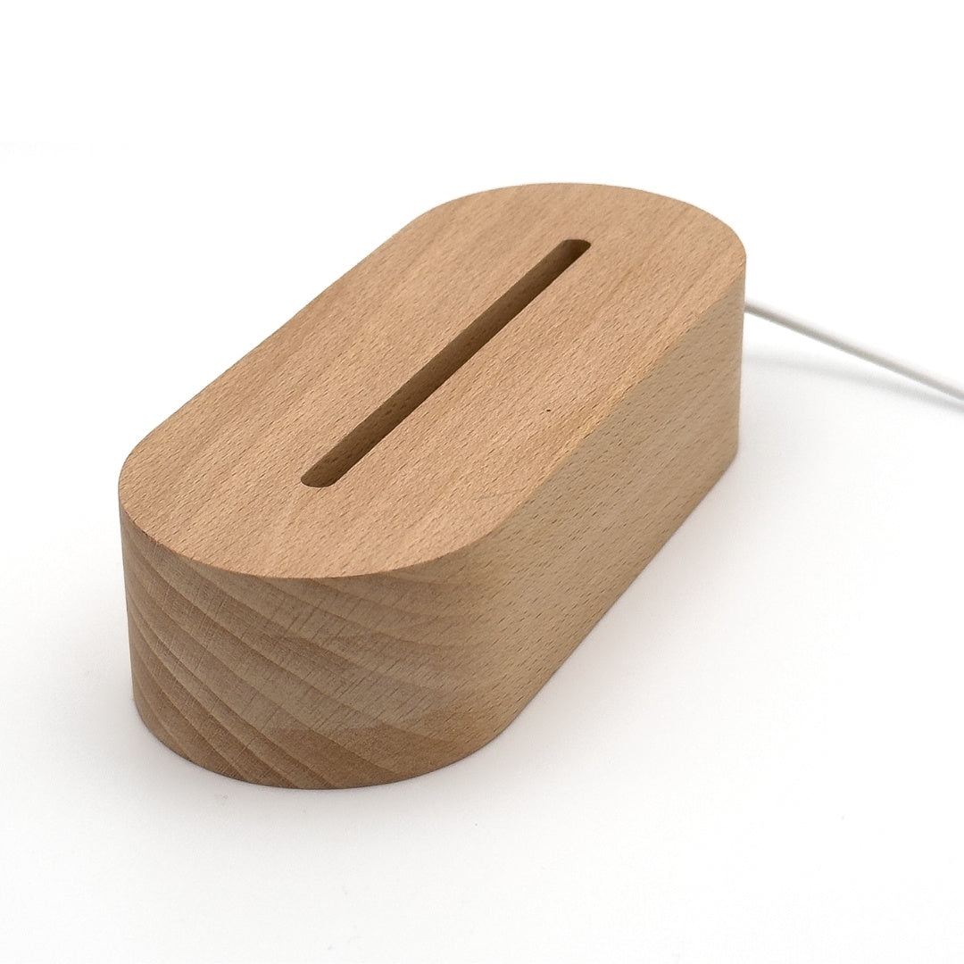 Socle LED avec câble USB pour veilleuse