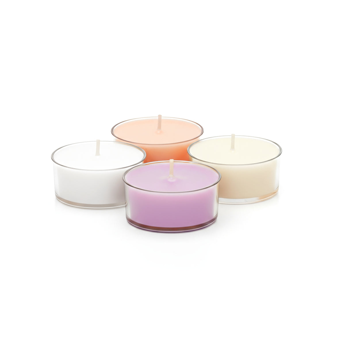Lot de 4 bougies parfumées